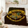 Hogwarts Magical Adventure Theme Printed Blanket Thick Warm Throw Blanket For Living Room Bedroom Study Home Decor Christmas Gift