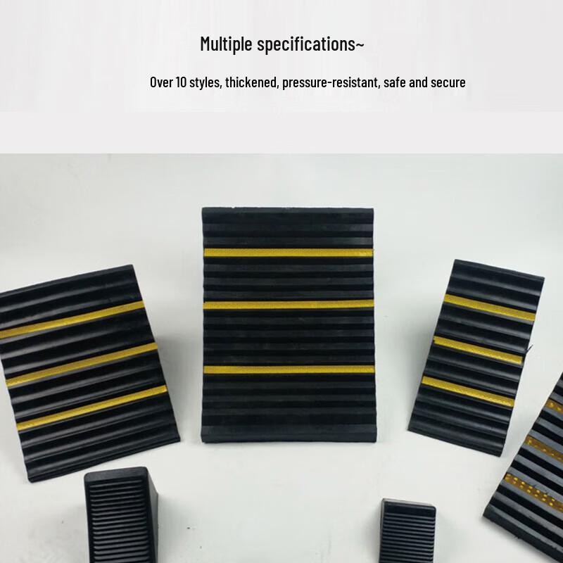 Rubber Wheel Chock for Large Trucks