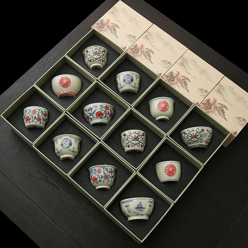 Chinese Style Ceramic Single Tea Cup