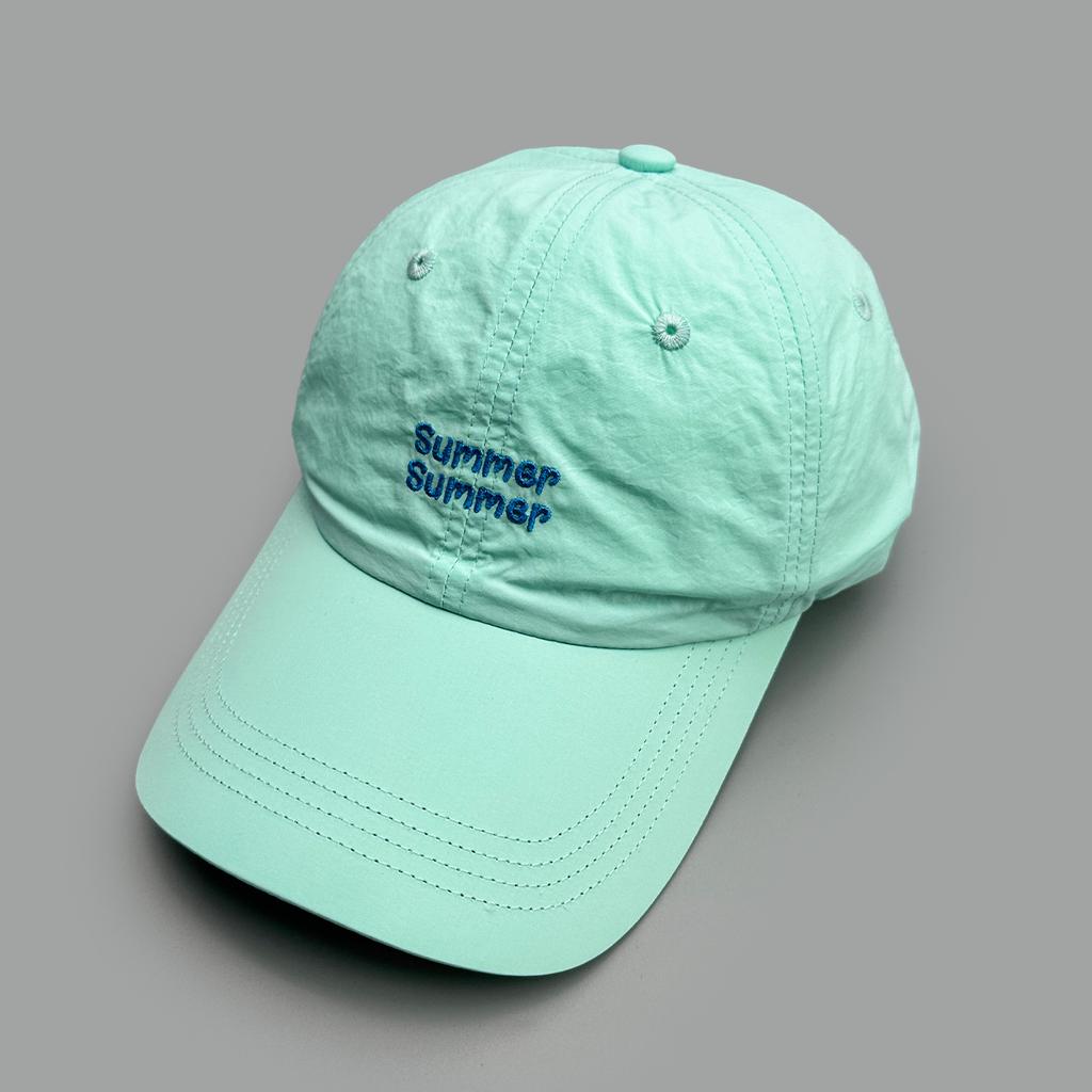 Quick-Drying Embroidery Summer Letters Simple Baseball Cap Men'S And Women'S Sunshade Versatile Cap
