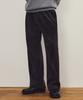 Wednesday Oasis Flannel Fleece Corduroy Pants_Black