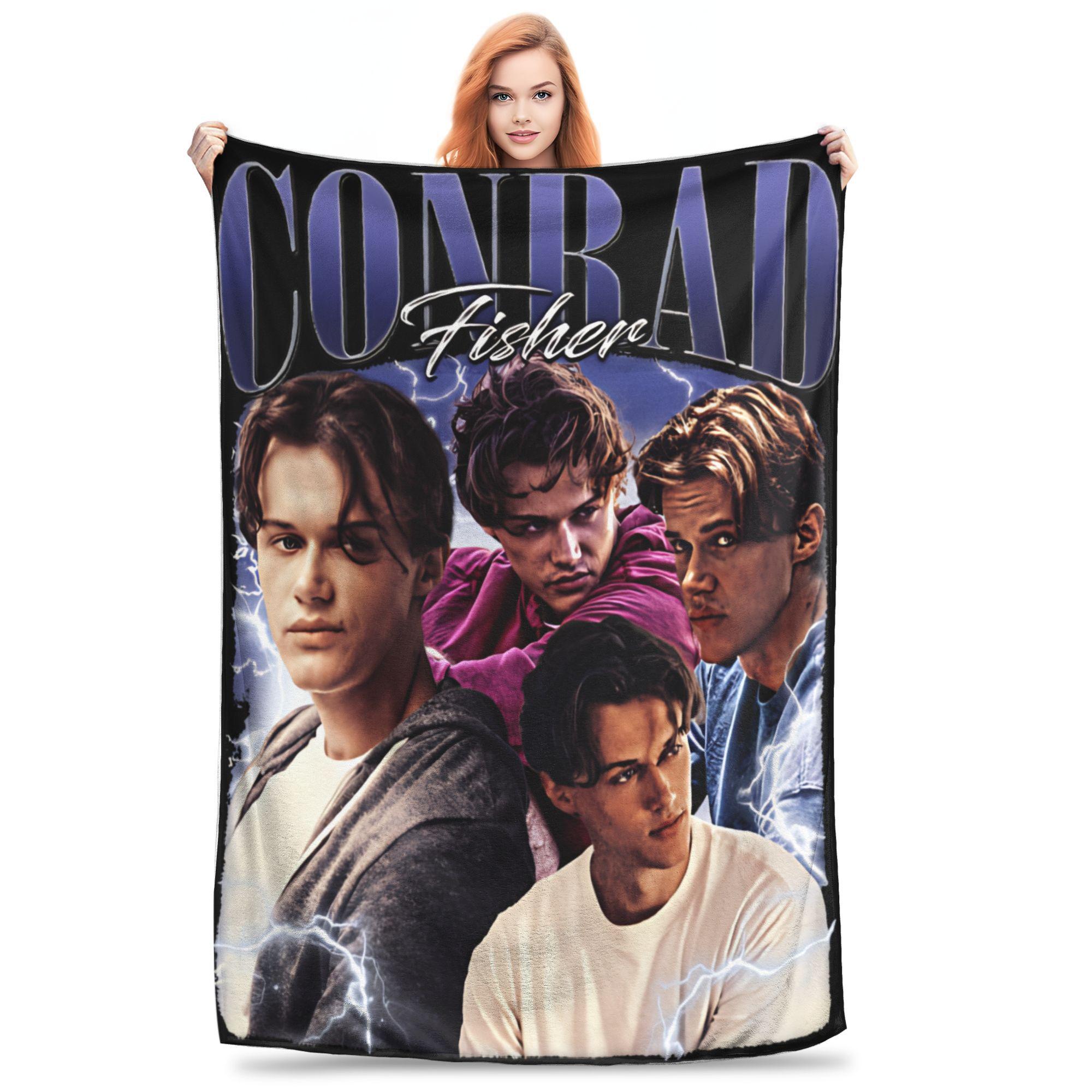 Team Conrad Wende Schönes Druckmuster Decke Für Männer Frauen Super Weich Warm Sommer Film Strand Überwurfdecken für Sofa Mehrere Größen Size: 75*100cm, Weight: 230 GSM
