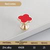 Oukali Four Leaf Zinc Alloy Furniture Mix Color Cabinet Handles Knobs