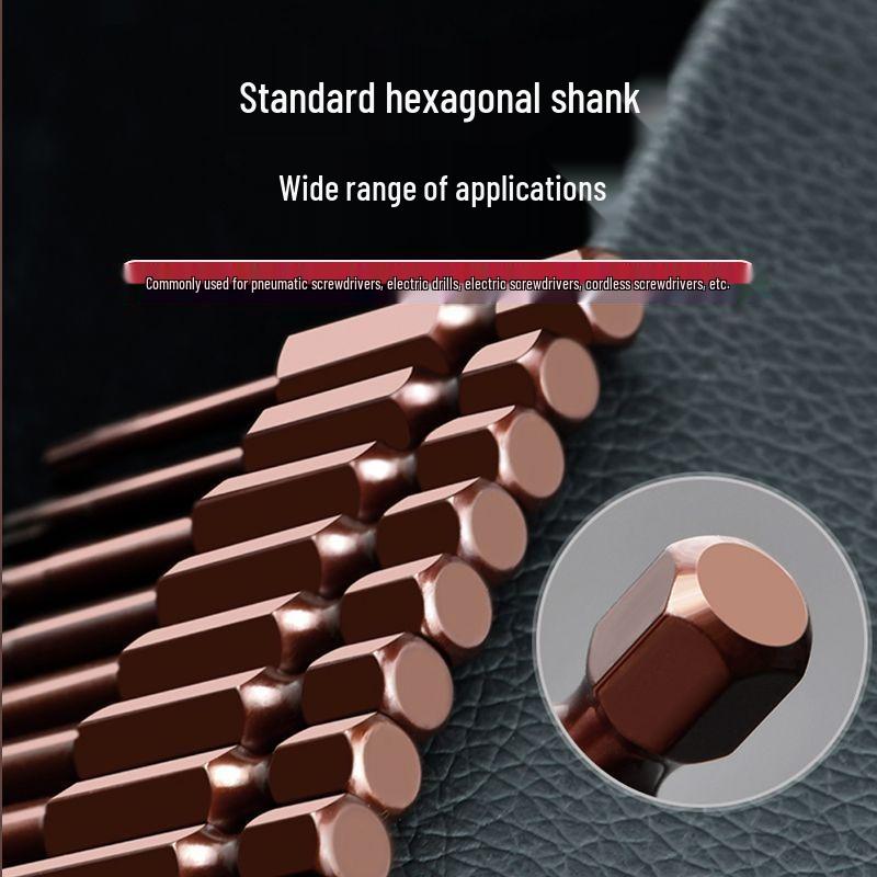 

Набор магнитных шестигранных бит Torx для электрической отвертки S2 - Удлиненный Премиальный Промышленный Стиль