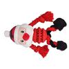 Dog Christmas Toys Funny Interactive Educational Holiday Theme Cute Dog Chew Bite Squeaky Toys for