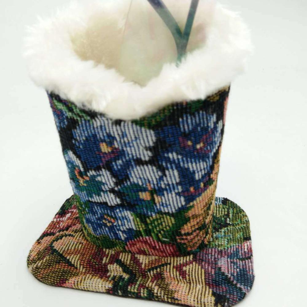 Leather Eyeglass Stand Plush Sunglass Holder Fashion Plush Glasses Holder  Sunglass