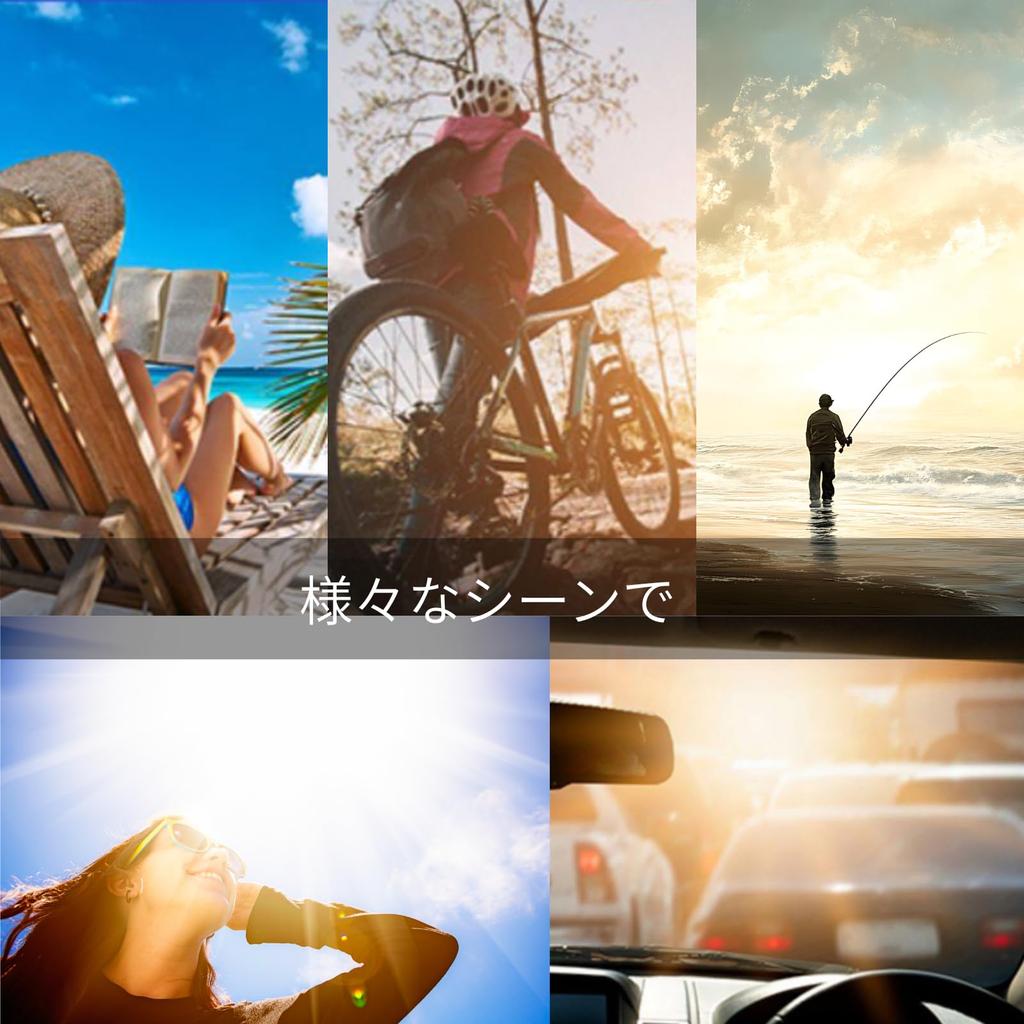 Blue Light and UV with Korean for Blue Light for Gradient Slimming Sunburn Prevention [kanaelun] Women's Sunglasses, Lightweight, Protection, Case,