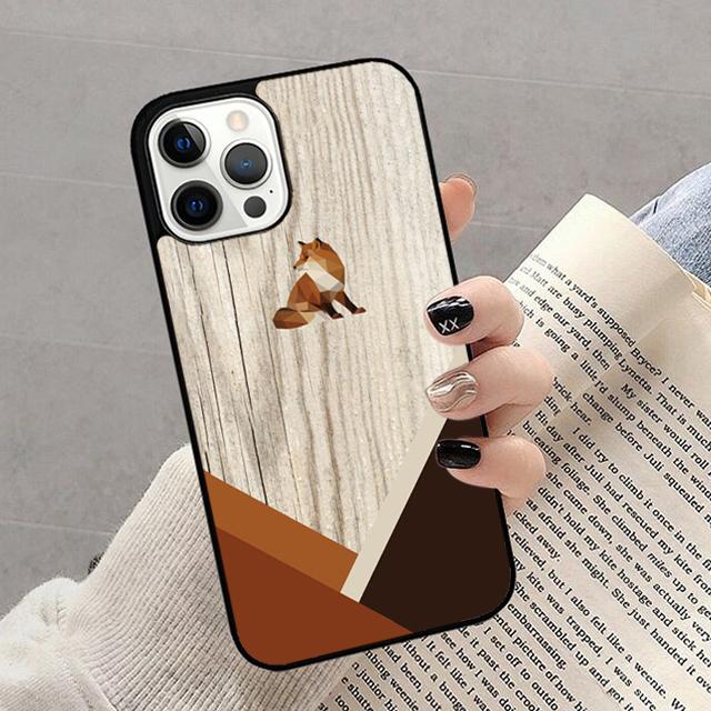 Autumu Fox clever vignette Phone Case Cover for iPhone 16 15 12 mini 11 13 14 Pro Max SE 2020 Apple 6S 7 8 Plus Coque