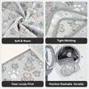 1 Pack Dog Paw Print Pet Thickened Comfortable Soft Blanket