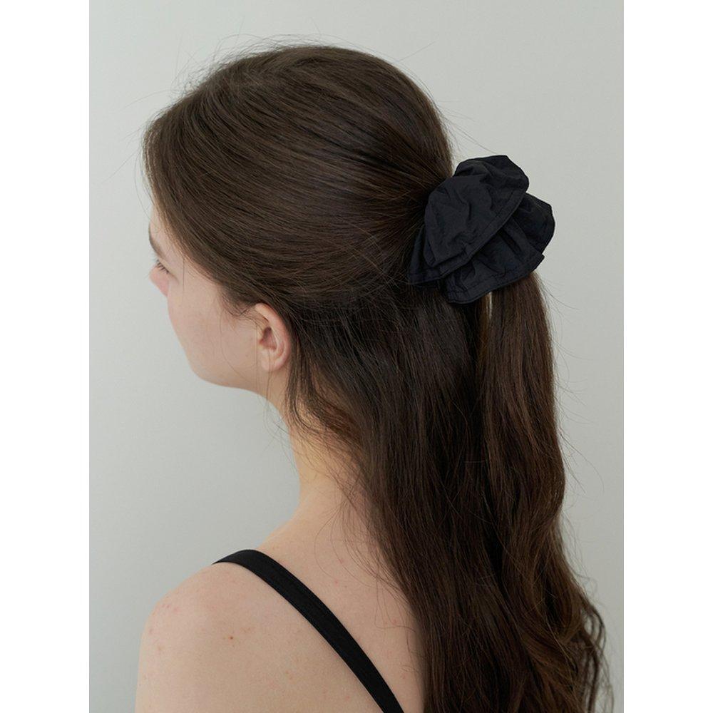 

Ежедневная резинка для волос с защипом - Черный