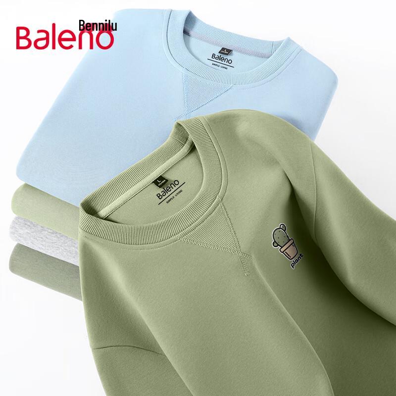 Baleno Men's Heavyweight Crewneck Sweatshirt