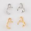 14K Gold Plated Claw Clasp Connect Bead for Jewelry Making Brass Connectors Choker Accessories DIY Necklace Findings Supplies