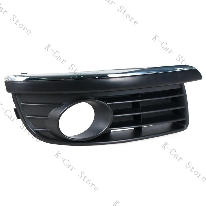 For Volkswagen VW Jetta Sedan 2006-2010 Front Bumper Driving Lamp Cover Fog Light Cover Vent Grille Car Accessories