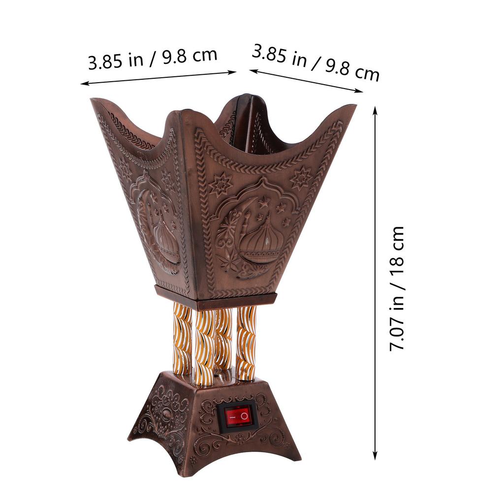Incense Burner Home Holder Aromatherapy Halloween Christmas New Year Electric Censer Burner Electric Oud Burner Arabian
