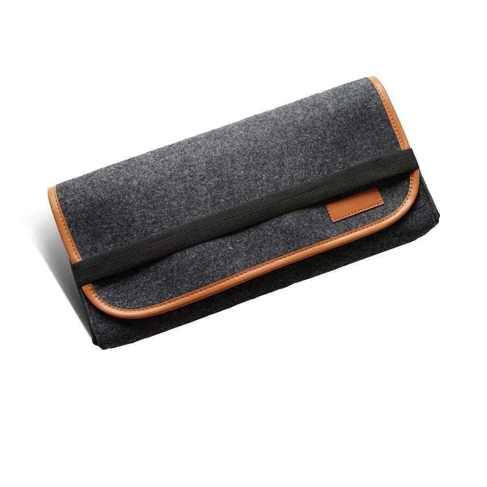 Large Capacity Keyboard Carrying Case Soft Mechanical Keyboard Bag Keyboard Felt Bag Home