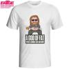 A God Of Fat T-shirt Fat Thor Drinking Beer Style Novelty T-shirt Avengers Casual