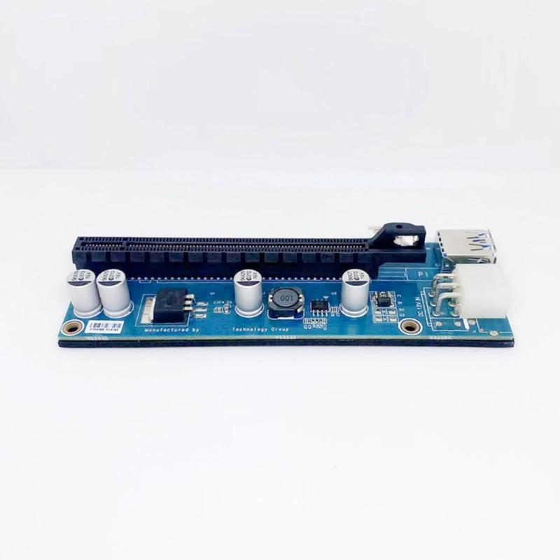 Laptop Graphics Card Expansion Card Card PCIE 1X To 16X Extension Card Adapter Extension Cable With USB3.0 Cable