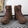Men's Boots High Quality Hiking Boots Men's Outdoor Boots Non Slip High Top Training Boots Men's Plus Size Jungle Hunting Boots