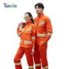 High Quality Spring Autumn Industrial Electrician Engineer Boiler Mining Oil Gas Coveralls Workwear Hi Vis Safety Work Suits