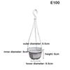 9,5 cm*9 cm*6 cm Blomsterpotte Avtakbar Krok Hvit 13 cm*11,5 cm*7,5 cm 15 cm*13 cm*9 cm