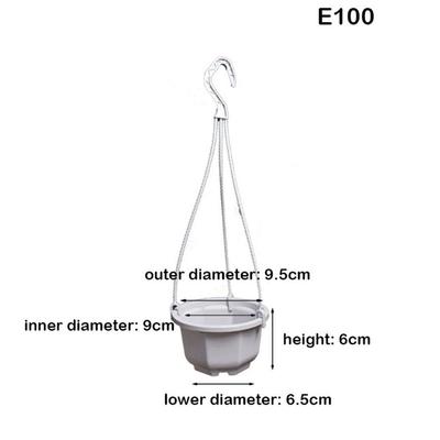 Vaso da Fiori 9,5cm*9cm*6cm Gancio Rimovibile Bianco 13cm*11,5cm*7,5cm 15cm*13cm*9cm