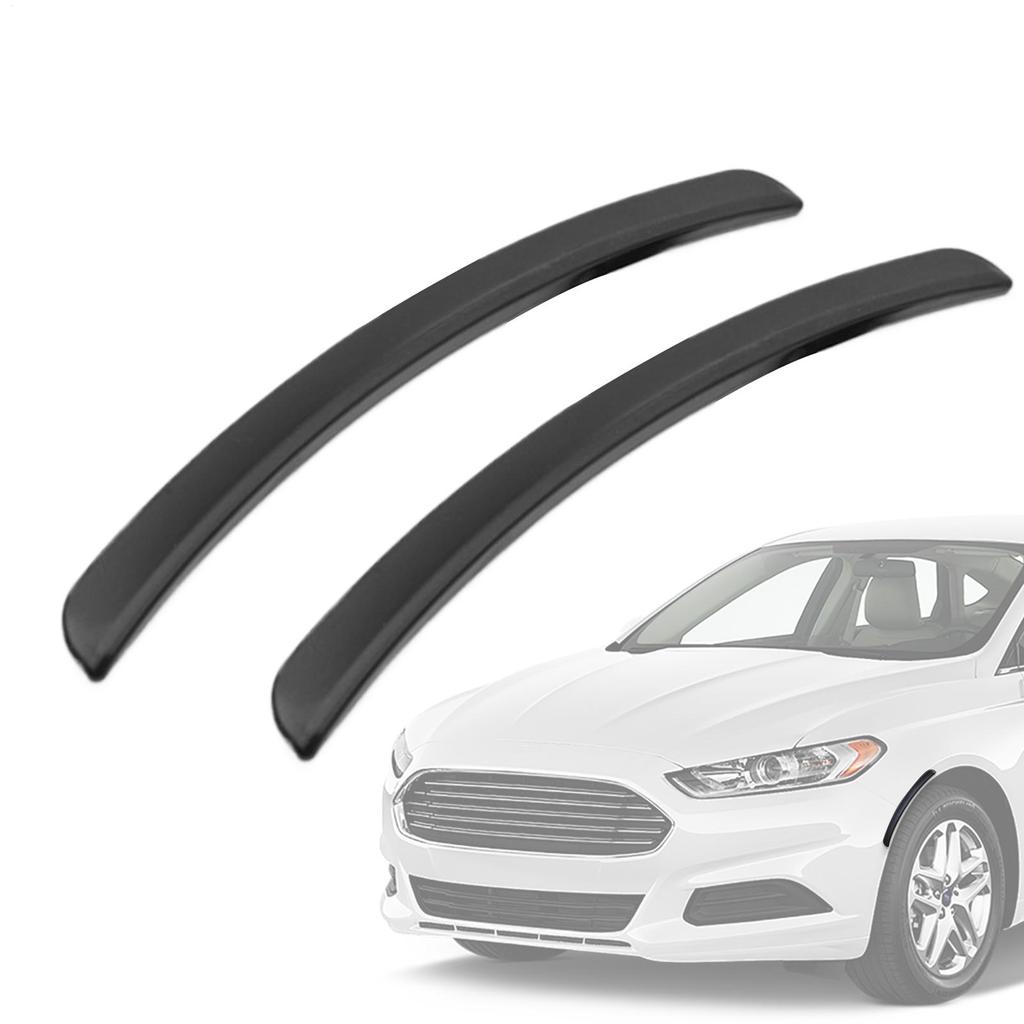 2PCS Universal Car Fenders Trim Strip Curved Anti-Scratch Universal Wheels Anti-collision Mudguard Protector Guard Accessories Interior Mirrors 6
