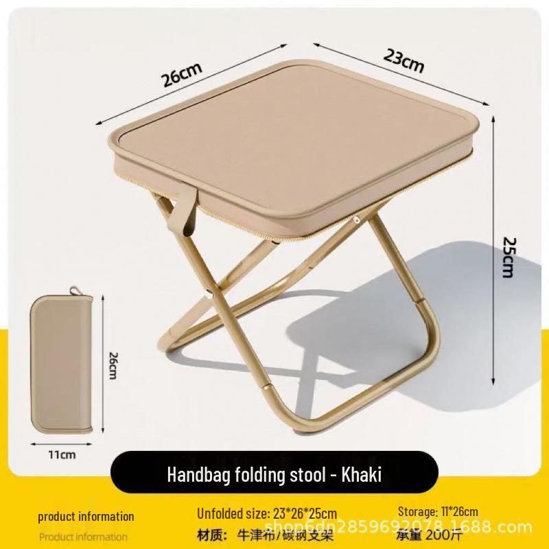 Portable Moon Chair: Outdoor Four-Fold Recliner & Footrest for Camping, Picnic, Fishing