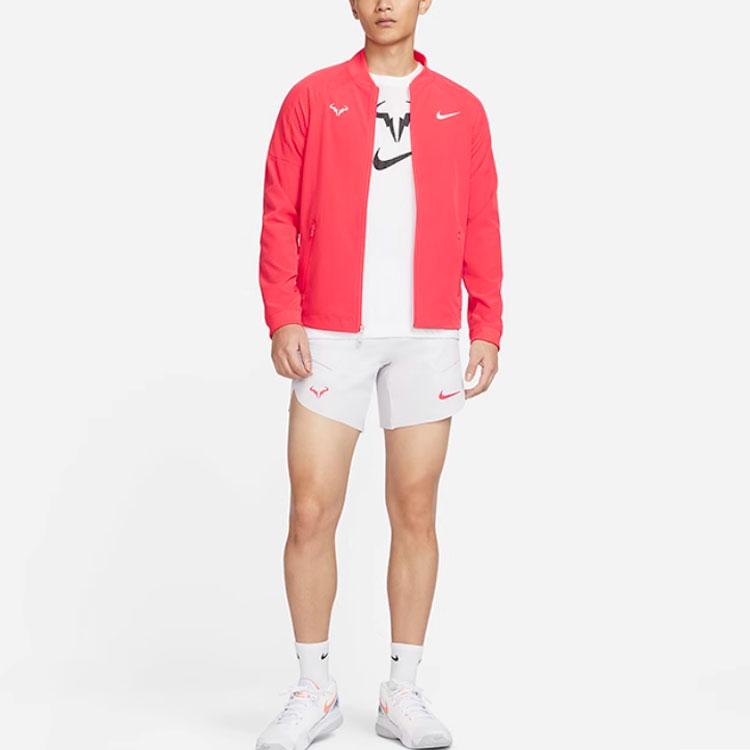 Nike Logotipo Casual Deportes Chaqueta Manga Larga Hombre Chaqueta Rosa DV2886-660