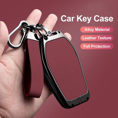 Zinc Alloy Leather Car Key Case For Bmw G30 G12 G11 G32 G31 5 7 Series I8 I12 I15 G01 X3 X4 G02 G05 X5 G07 X7 Key Case