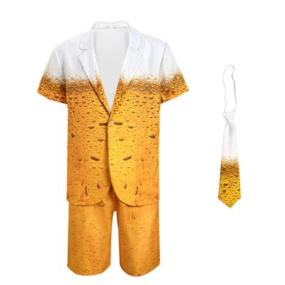 Kostýmy na vystoupení na Oktoberfestu Cosplay Pivo Kostýmy na karneval Pánské kostýmy Kalhoty
