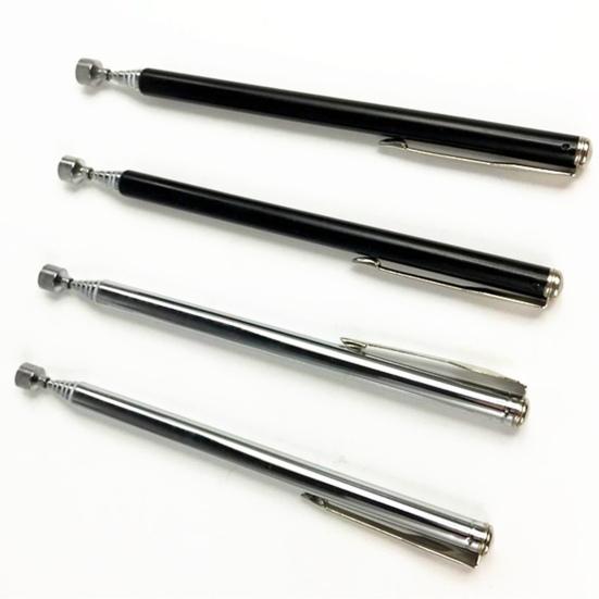 Magnetický sběrač Silný magnetismus Teleskopický Nastavitelný Flexibilní klip na ocas pera Pevná kapsa Magnetická snímací tyč Nástroj pro automatickou opravu