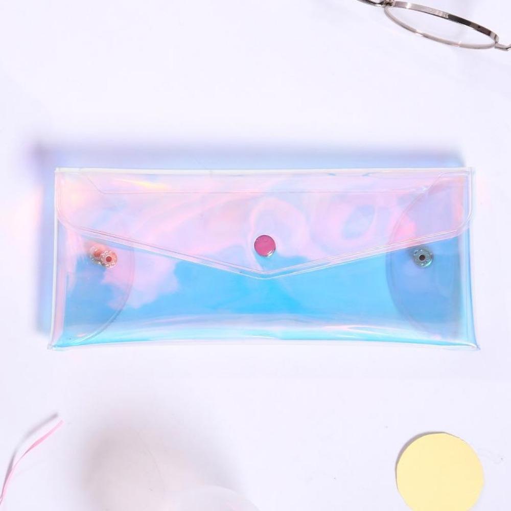 4Pcs Transparent Cosmetic Bag Women Makeup Storage Clear Organizer Wash Travel Portable Toiletry Multifunction Purse Pouch Bag