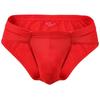Men's Low-Rise Ice Silk Briefs: Breathable, Solid Color, Sexy, Thin Underwear