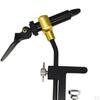 Degree Rotation Assist Hook Binding Vise Fly Tying C Clamp with Hardened Steel Fishing Lure