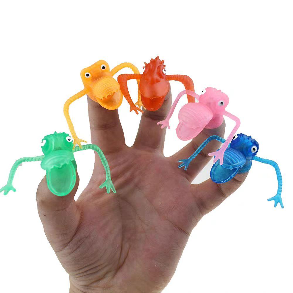 Funny Dinosaur Finger Puppets Birthday Giveaways For Kids Boys Girls Novelty Gifts Weird Stuff Party Favors Classroom Prizes