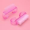 4PCS/SET Soft Bristles Nail Cleaner Plastic Pedicure Brush Acrylic Nail Brush Tools  Nail Technician