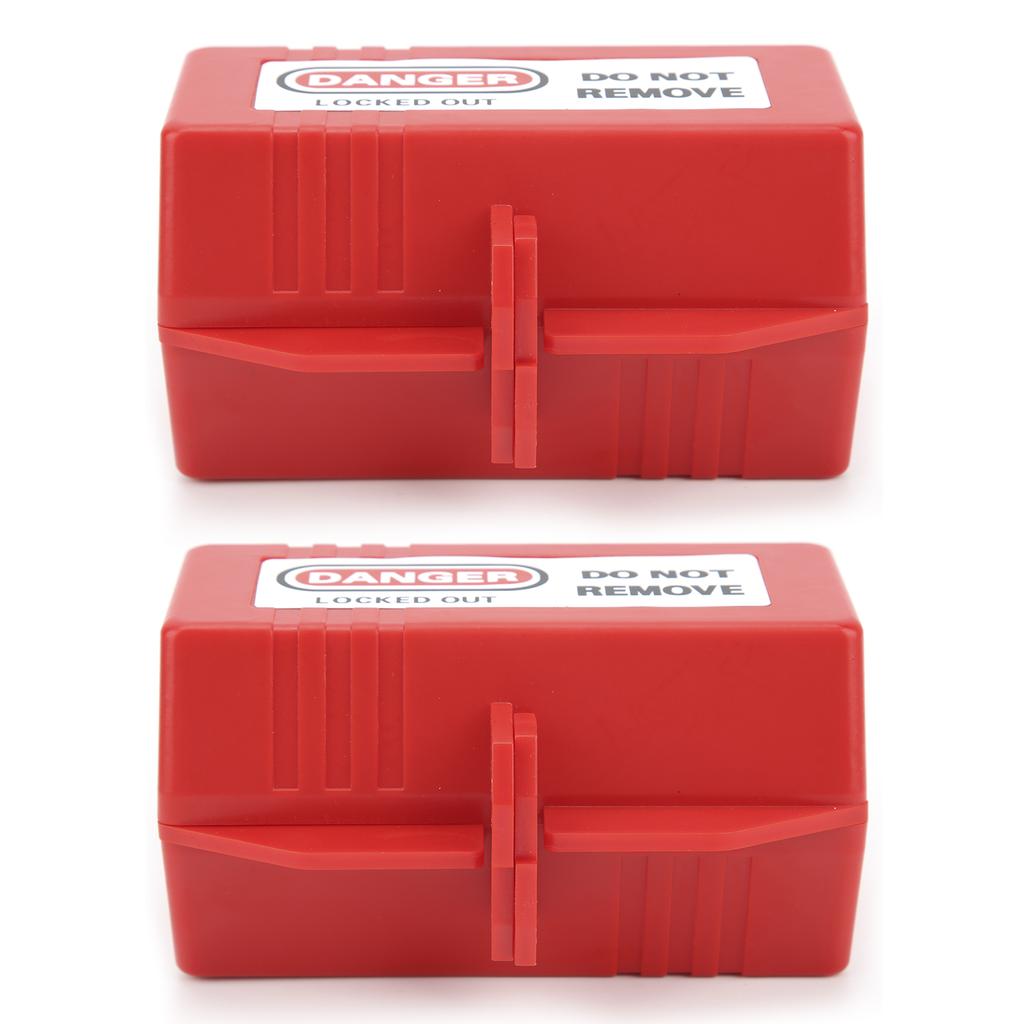 2PCS Lockout Plug Lock for Industrial Air Conditioner TV Power Rationing   Off 110V‑220V