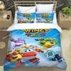 Cute Cartoon Super Wings Bedding Sets Exquisite Supplies Set Duvet Cover Bed Comforter Set Bedding Set Luxury Birthday Gift