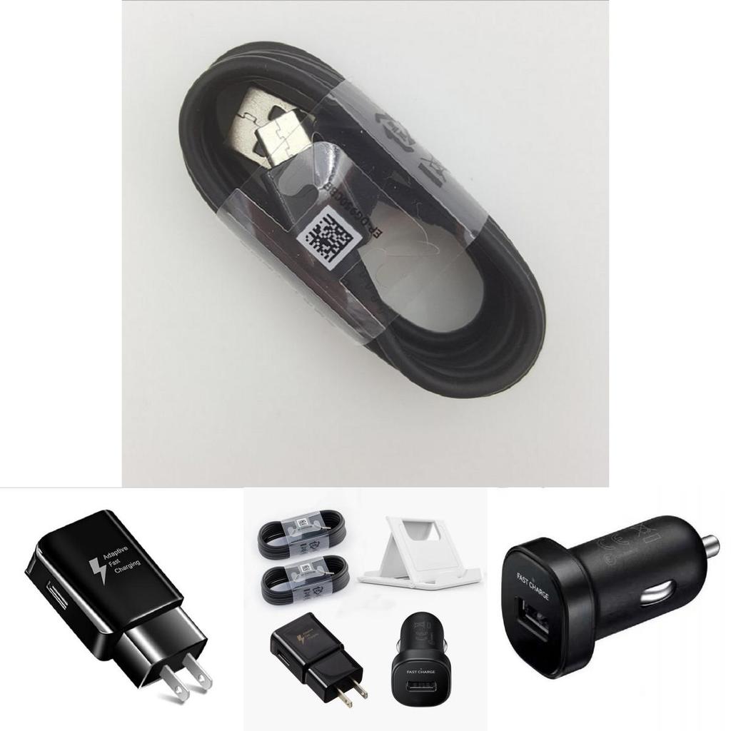 Top Quality Fast Car Wall Charger With 4ft Type-c Cable For Samsung Galaxy Note8 S8 S9 Plus
