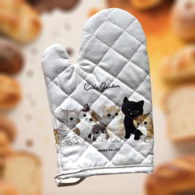 

ZISIZ Heat Resistant Oven Mitts and Pads 26x17cm (2-pack)
