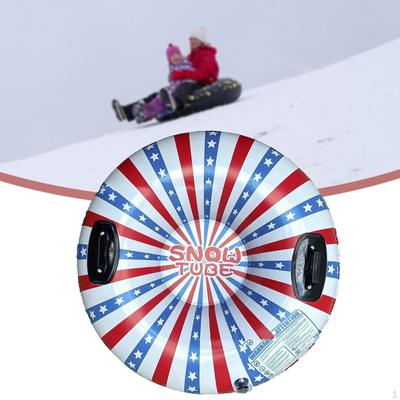 Inflatable Snow Tube Winter Gift Sleigh Children Skiing Sled for Holiday Party