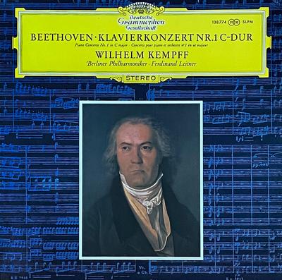 Δίσκος LP LUDWIG VAN BEETHOVEN – WILHELM KEMP - Κοντσέρτο για Πιάνο Αρ.. 1 Ντο ματζόρε 138774SLPM Deutsche Grammo Γερμανία Κλασική Μεταχειρισμένο