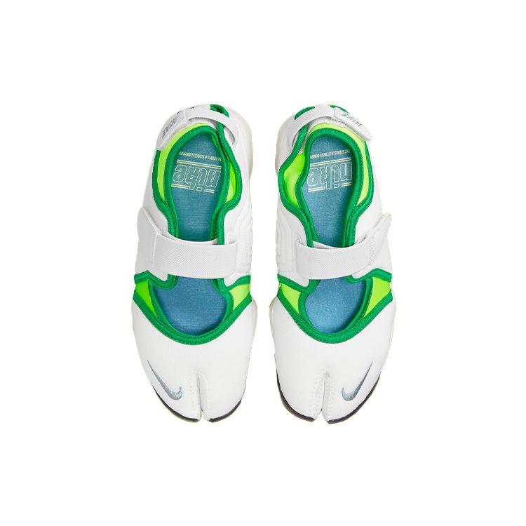 Nike Air Rift Premium Sports Sandals Women Sandals White Green DX2939-100