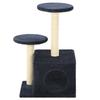 VidaXL Cat Tree with Sisal Scratching Posts 60cm Dark Blue