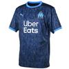 Puma Olympic Marseille 20/21 Away Replica Fan Short Sleeve Football Shirt Men Tops 757037-03