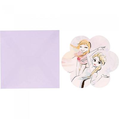 frozen Die Cut Invitations (Pack of 8)