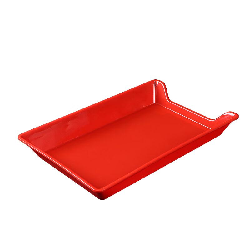 WUHE HC Plastic Serving Tray with Drain Board