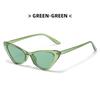 Retro Cat Eye Sunglasses UV400 Eyewear Sunglasses for Women Sun Glasses Small Frame Vintage Fashion Shades
