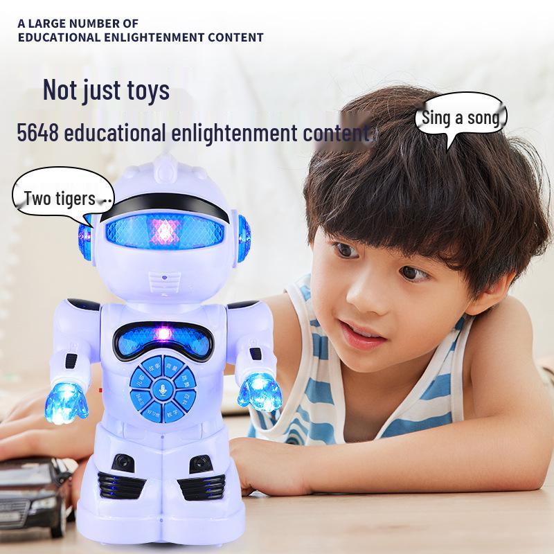 Smart Talking Remote Control Robot - Durable, Walking, Dancing Educational Toy for Boys and Girls