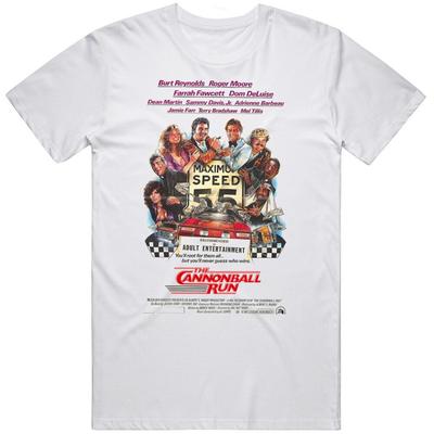 The Cannonball Run Movie Poster  Fan T Shirt Unisex T-Shirt